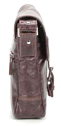 Сумка SHVIGEL 00855 з натуральної шкіри Коричнева Київ