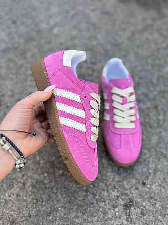 Кеды женские Notta bene розовые натуральная замша размер 38 (K-0424 5906) Коломия