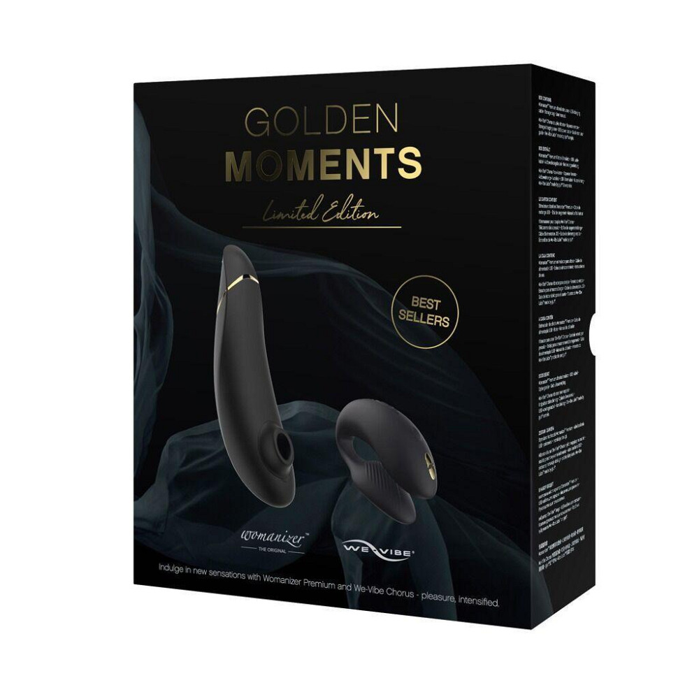 Премиальный подарочный набор Golden Moments: Womanizer Premium и We-Vibe Chorus Black Sex Aura Киев - изображение 6