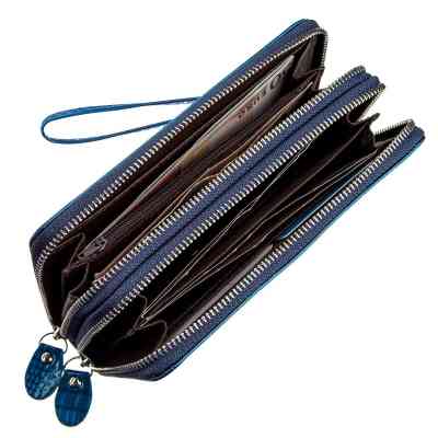 Кошелек Kivi Из экокожи Синий (19022) Винница