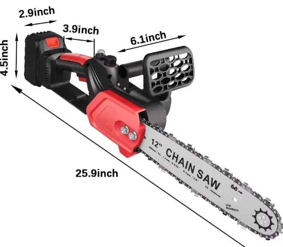 Аккумуляторная мини пила электро пила 12