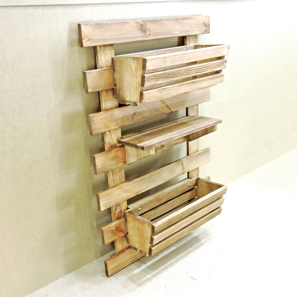 Полка настенная для цветов 