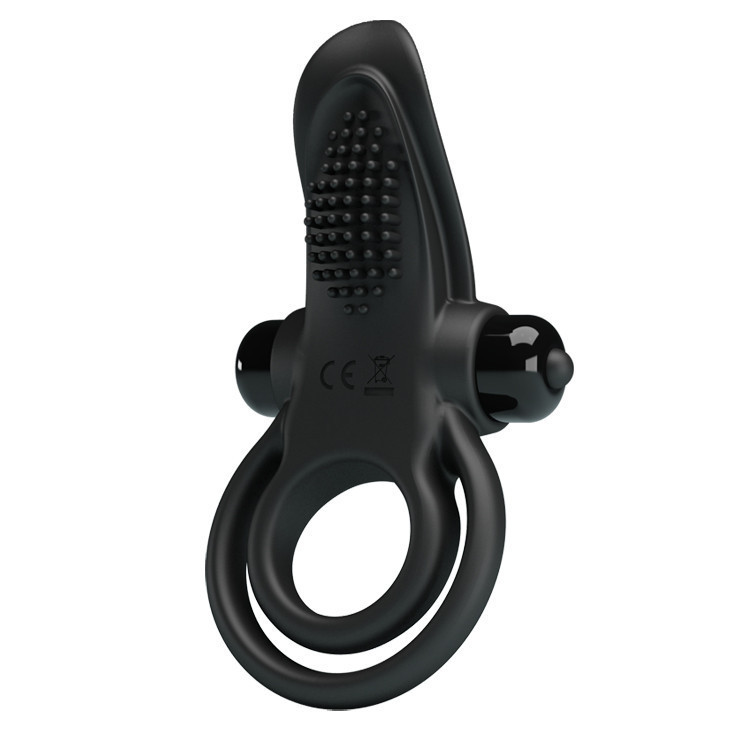 Ерекційне кільце - Pretty Love Vibrant Penis Ring Black Sex Aura Київ - фото 8
