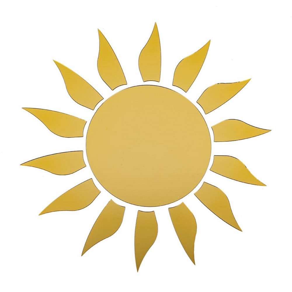 Зеркальный декор акриловый самоклеющийся золото,15шт (D) SW-00002502 Днепр - изображение 1