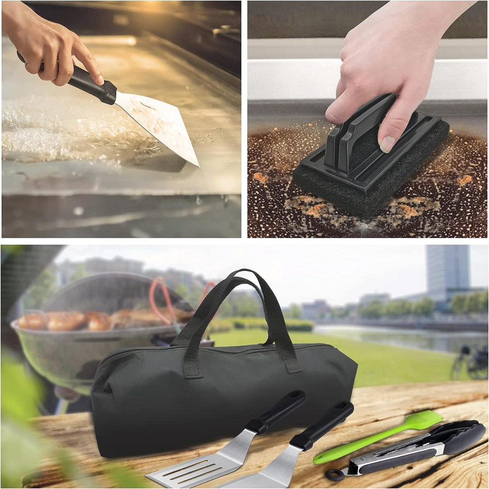 Набір для барбекю 15 предметів із нержавіючої сталі All in One GRILLI  777115 Код: 012289 Рівне - фото 4