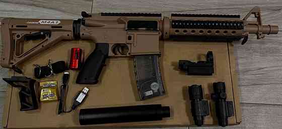 Професійний орбізний автомат М4А1, професійний гель бластер , орбіган. Харків