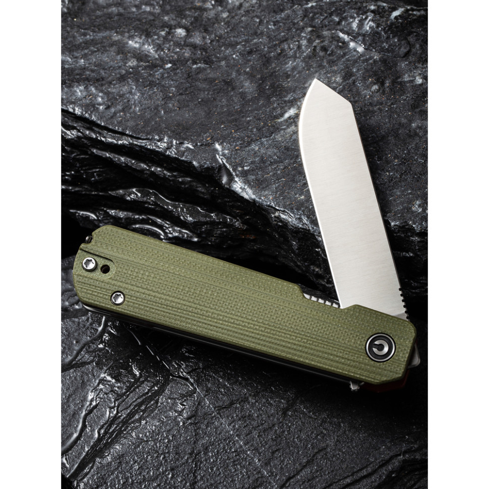 Ніж складаний кишеньковий Civivi Sendy, (7.2 см) Nitro-V / G10 темно-зелений Київ - фото 14