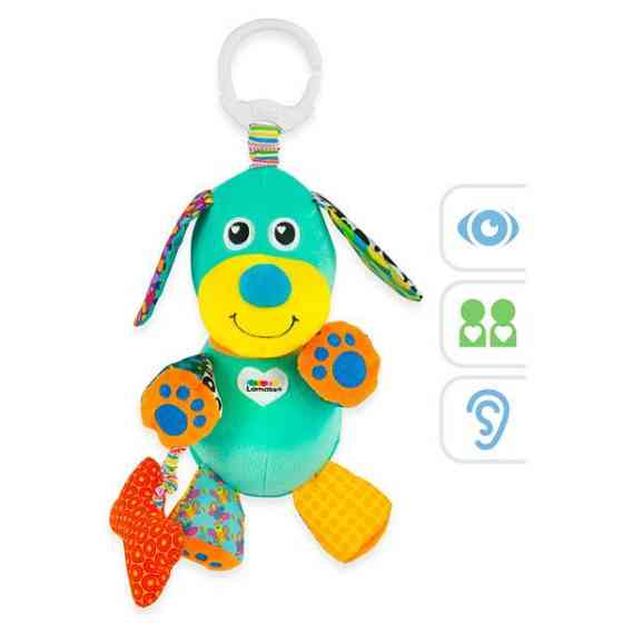Мягкая игрушка-подвеска Lamaze Собачка со звуком (L27023) Харьков