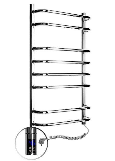 Рушникосушарка електрична NAVIN Симфонія 480х800 права сенсор з таймером Київ - фото 1