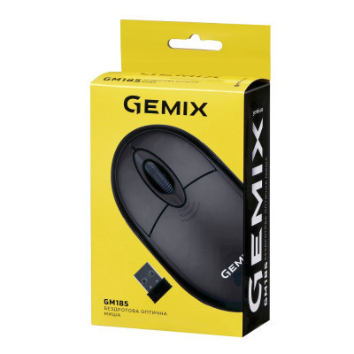 Мишка Gemix GM185 Wireless Black (GM185Bk) Вінниця - фото 7