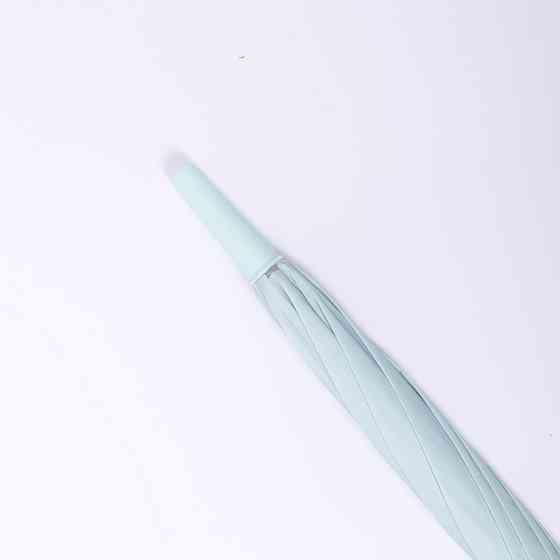 Класична дитяча парасолька-тростина напівавтомат з поліестеру міцна надійна 8 спиць діаметр 94 см М'ятний HP-23-11M Коломыя