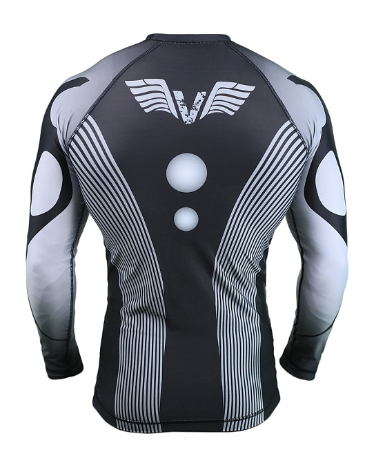 Рашгард з довгим рукавом VNK Scath Grey S Каменское - изображение 2