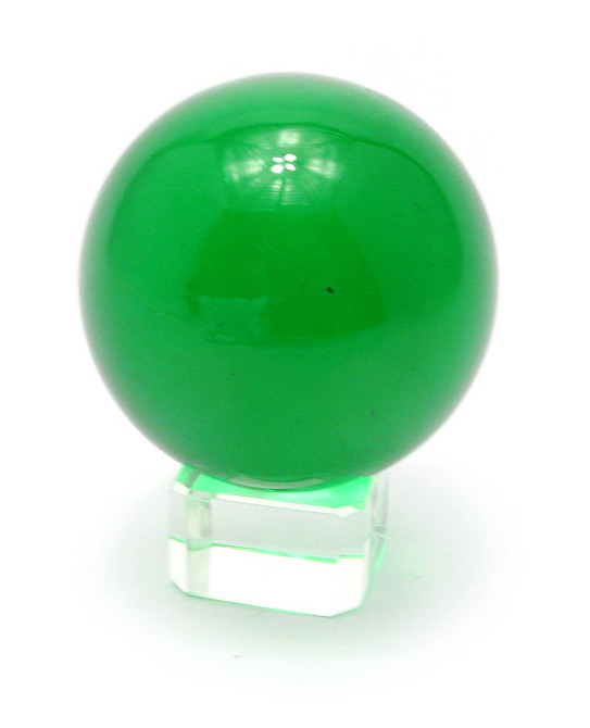 Куля на підставці зелена Київ - фото 1
