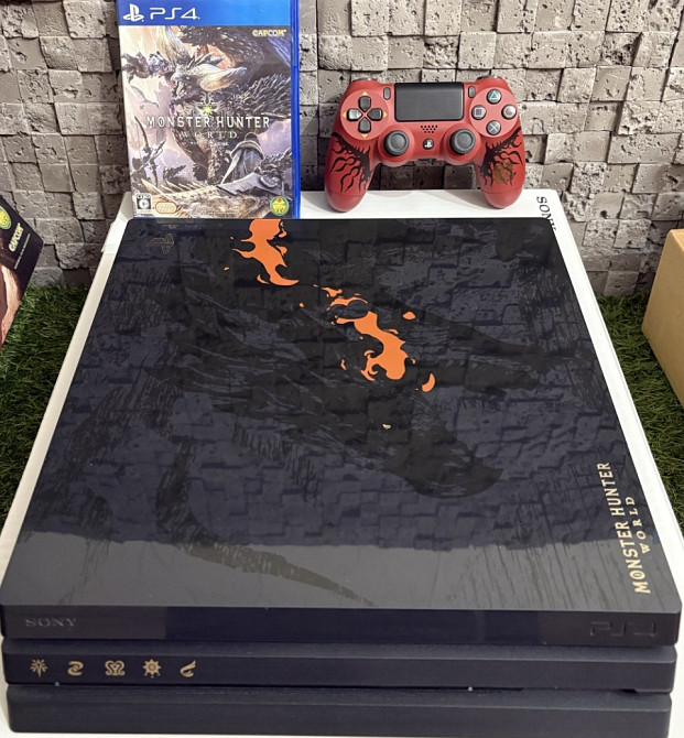 SONY PlayStation 4 pro Limited Monster Hunter ідеал. Харків - фото 8