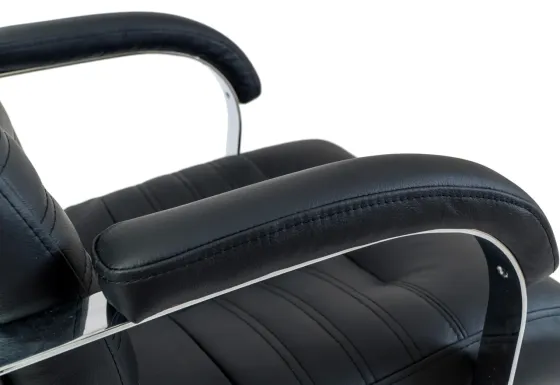 Офісне Крісло Керівника Richman Orion Fly 2230 Хром М3 MultiBlock Чорний Київ