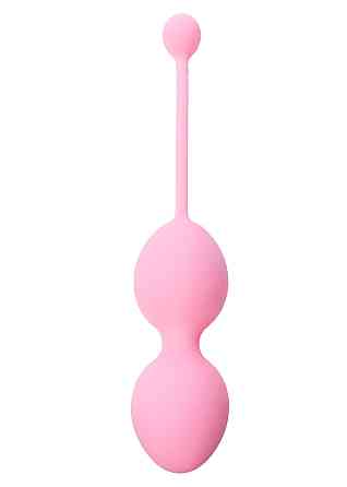 Вагинальные шарики Silicone Kegel Balls 36mm 165g Pink Boss Series Sex Aura Киев