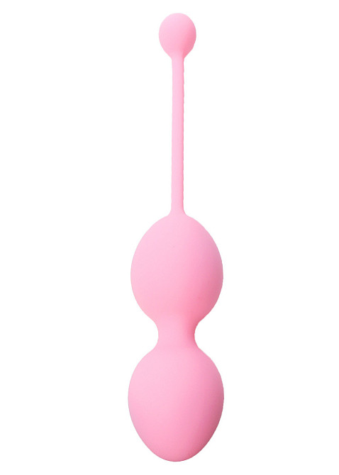 Вагинальные шарики Silicone Kegel Balls 36mm 165g Pink Boss Series Sex Aura Киев - изображение 1