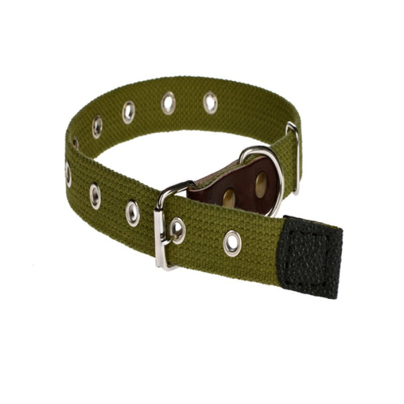 Нашийник 207 20мм "Економ" Х / Б подвійний "Х / Б + шкіра" Вінниця - фото 1