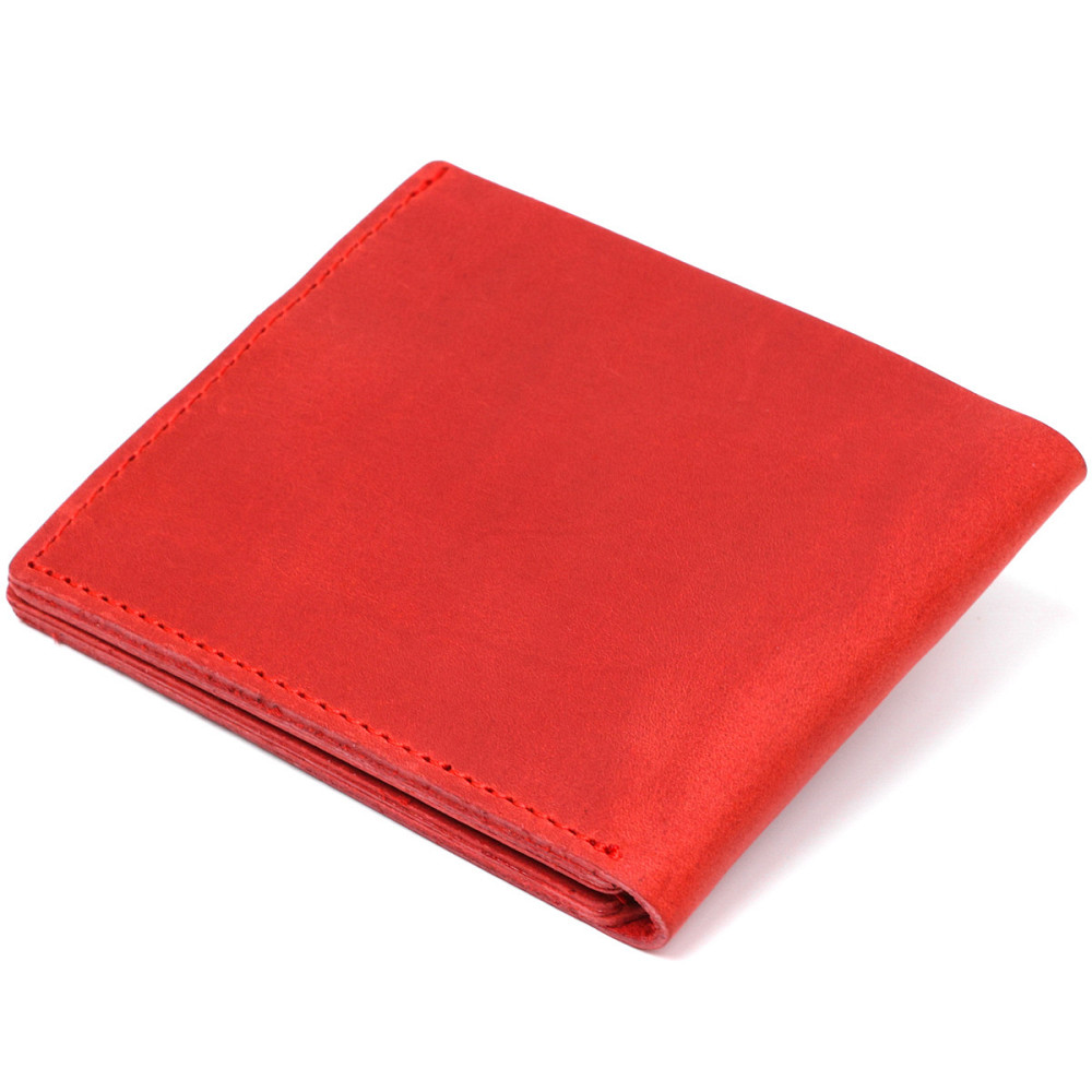 Женское небольшое винтажное портмоне Красный (SHVIGEL) Киев - изображение 6