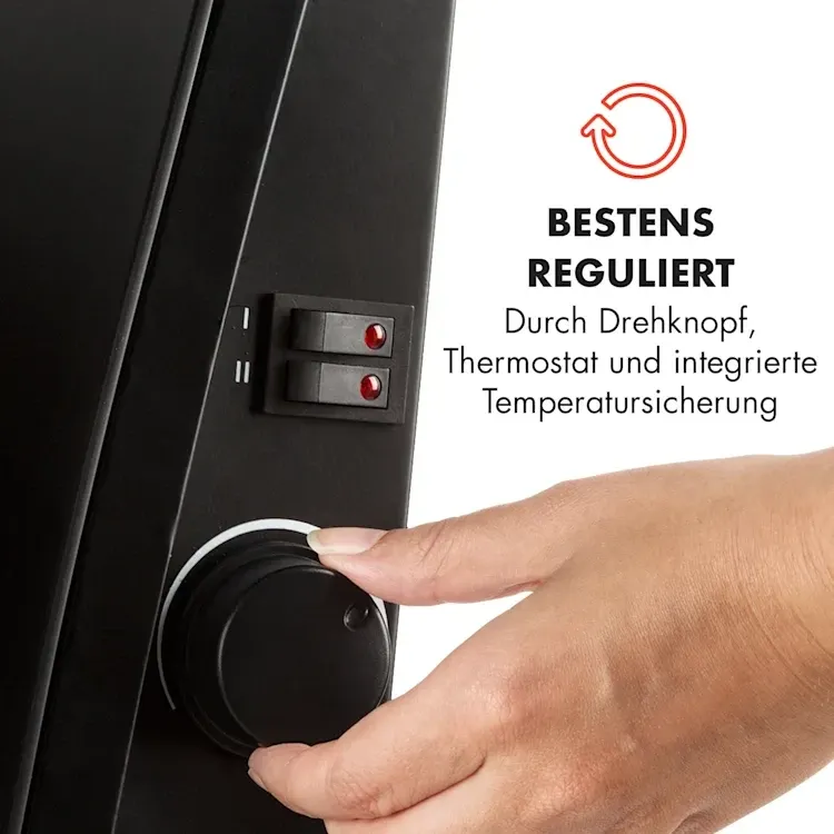 Б/У Обогреватель стеклянный конвектор Klarstein Gotland из Германии Днепр - изображение 5