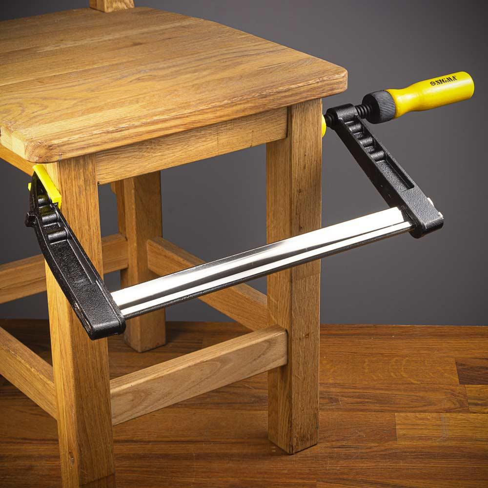 Струбцина столярная тип F 800×120мм DIN 5117 SIGMA (4242481) Ровно - изображение 7