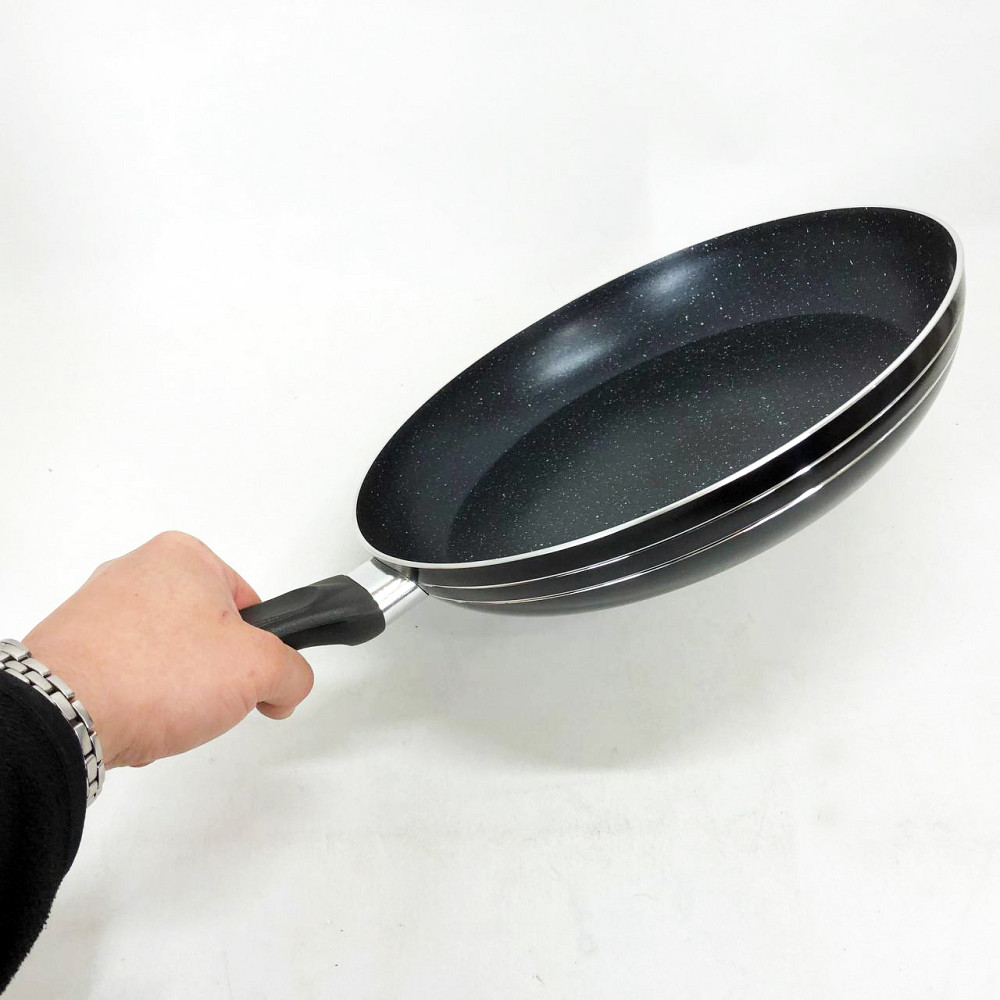 Сковорода глибока алюміній UNIQUE, Сковорода з антипригарним покриттям Якісна для дому WY-57 Івано-Франківськ - фото 6