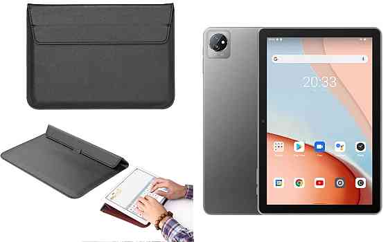 Чохол-конверт VitoCase для Blackview Tab 7, Tab 7 Pro, з функцією підставки для планшета Чорний Київ
