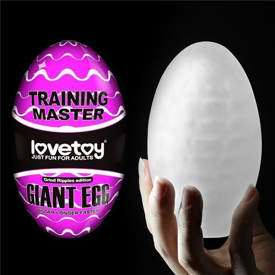 Мастурбатор - Traning Master Giant Egg Masturbator Purple Sex Aura Київ - фото 2
