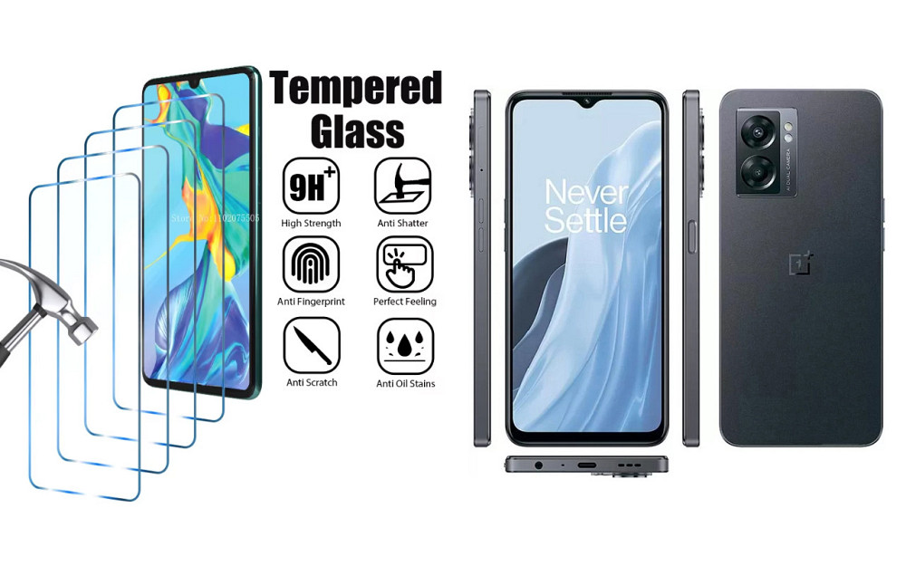 Защитное стекло ArmorGlass для OnePlus Nord N300 5G – устойчивое к царапинам и ударам Киев - изображение 1