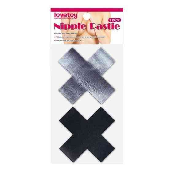 Пестисы - Cross Pattern Nipple Pasties (2 пари) Sex Aura Киев