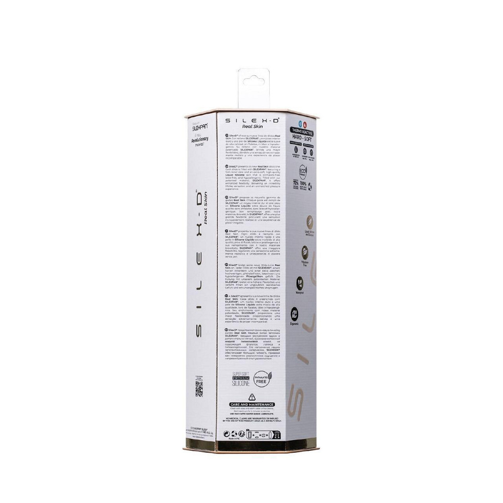 Фаллоимитатор SilexD Vetus Real Skin Flesh (8in MODEL 1) суперсофт-силикон+Silexpan, диаметр 4,1 см Sex Aura Киев - изображение 10