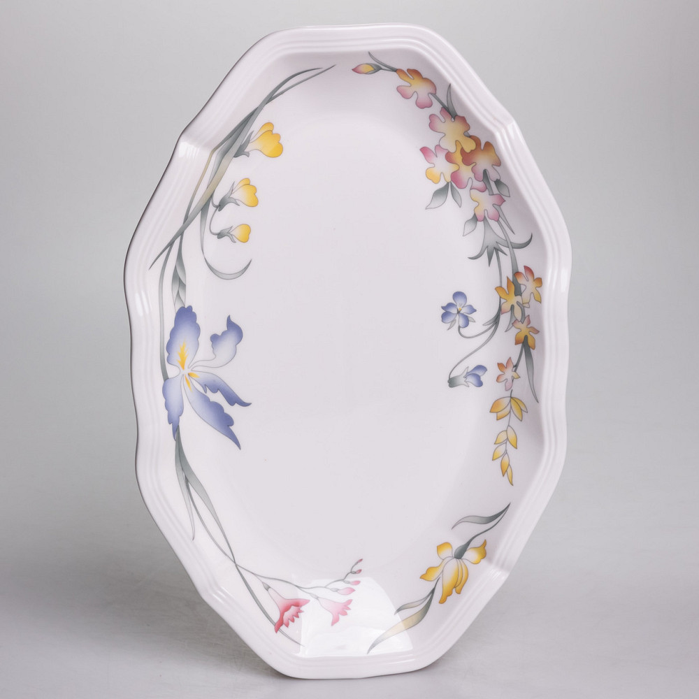 Столовий набір посуду тарілок і чашок 32 предмети на 6 персон Villeroy порцеляновий YY78-8A Коломия - фото 2