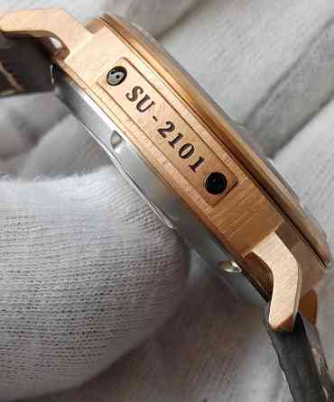 Мужские часы Pilot Bronza Chronograph Mechanical 42mm 100m Sapph. Киев