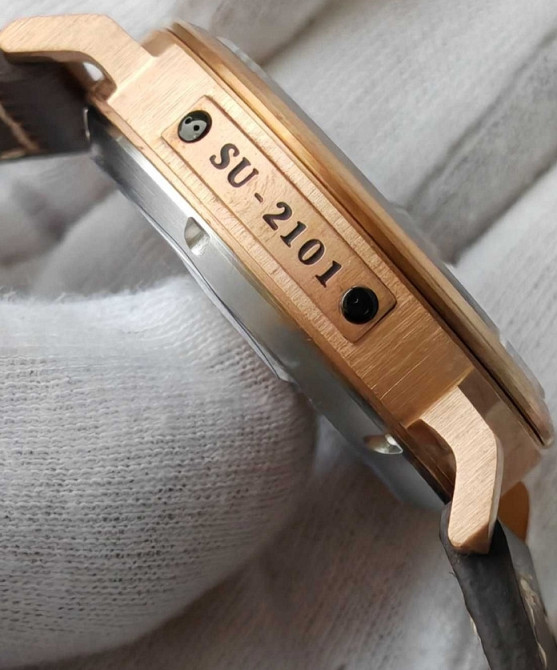 Мужские часы Pilot Bronza Chronograph Mechanical 42mm 100m Sapph. Киев - изображение 3