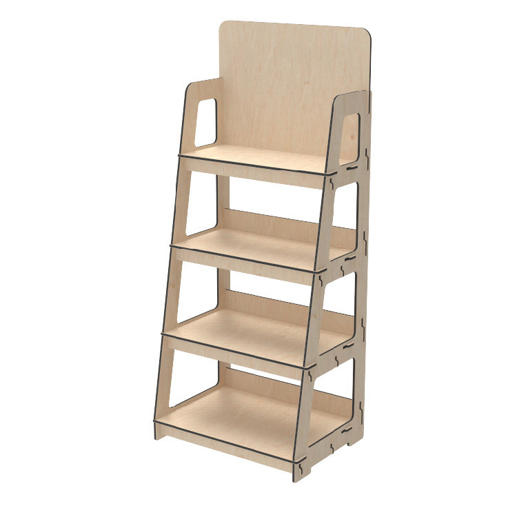 Стеллаж из фанеры EKOSTAR 600х450х1400 Киев - изображение 2