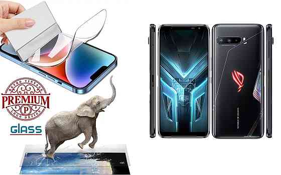 Полиуретановая пленка Asus ROG Phone 3, Premium, толщина 0,2 мм Киев