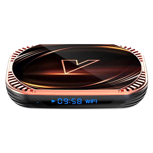 Медіаплеєр Android 11 Smart TV Box Amlogic S905X4 4/64ГБ Vontar X4 Вінниця - фото 1