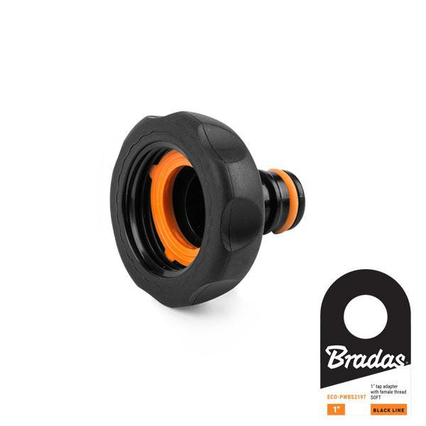 Адаптер на кран з внутрішньою різьбою 1", BLACK LINE SOFT, ECO-PWBS2197 Київ - фото 1