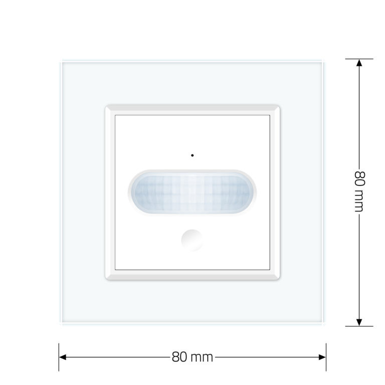Датчик присутності та руху з автоматичним та ручним керуванням Livolo білий скло (VL-C7FCU-2WP) Коломыя - изображение 7