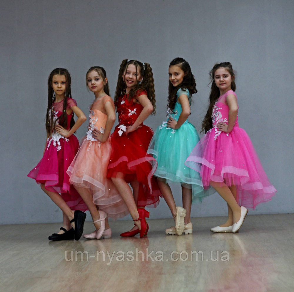 Детское нарядное платье удлиненное сзади 116-134 Кривой Рог - изображение 2