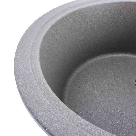 Гранітна мийка для кухні VALESO ONYX 5847 матова Сірий мусон Коломыя