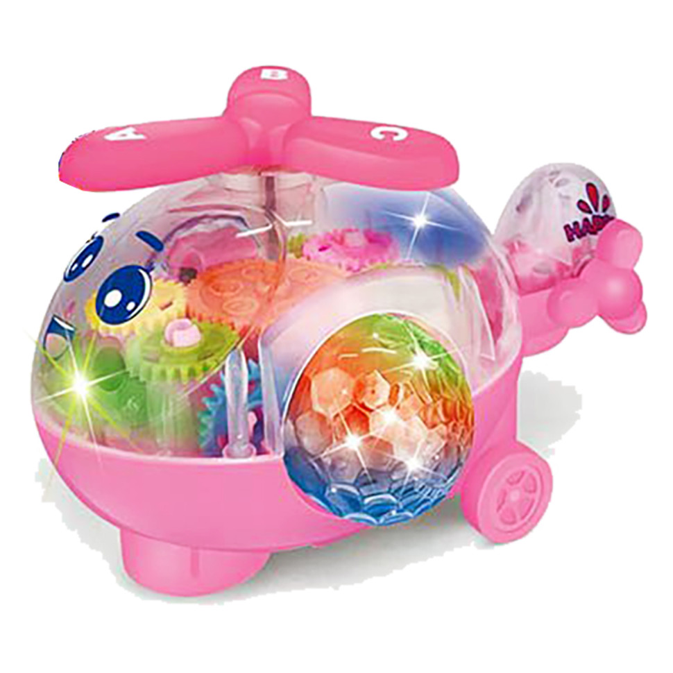 УЦІНКА! Вертоліт музичний Bambi QF05-1(Pink)-UC зі світлом та звуком Вінниця - фото 1