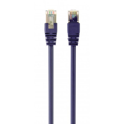 Патч-корд 0.5м FTP cat 6 CCA violet Cablexpert (PP6-0.5M/V) Винница - изображение 1