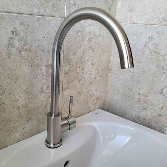 Змішувач для кухні високий VOLLE CRUZE cepillado níquel нікель 1547.110102 Київ