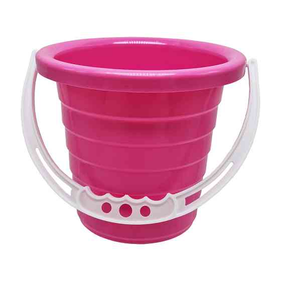 Дитяче відро для пісочниці "Середнє" S0009(Pink) зелений 14 см Вінниця