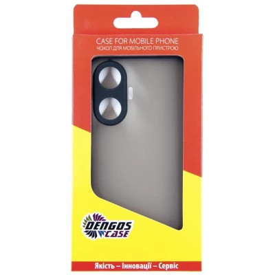 Чохол до мобільного телефона Dengos Kit for Realme C55 case + glass (Black) (DG-KM-34) Вінниця - фото 4