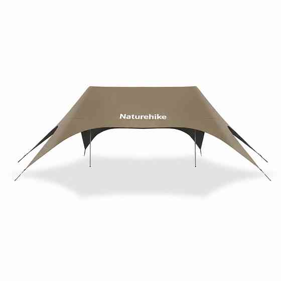 Тент туристический Naturehike Cloud Skies Tarp Lite CNK2650WS023, 960 х 485 х 260 см, темно-коричневый Киев