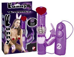 Вібратор – кролик з ротацією BUNNY Sex Aura Київ - фото 1