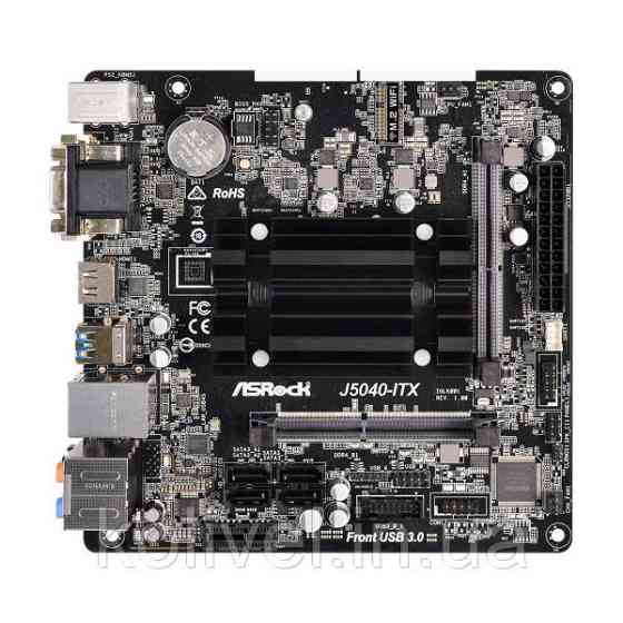 ASRock J5040-ITX (Quad-Core Pentium 3.2GHz, 2xDDR4 SoDIMM, VGA/HDMI/DVI, 1*PCIe, 4xSATAIII, miniITX) Киев