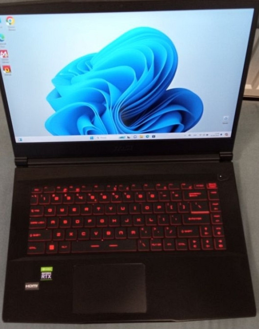 Ноутбук: MSI GF63/ 15.6"/ 244Hz./ i5- 11400H / 16Gb. / 1TB. RTX3050, 4Gb. Київ - фото 5